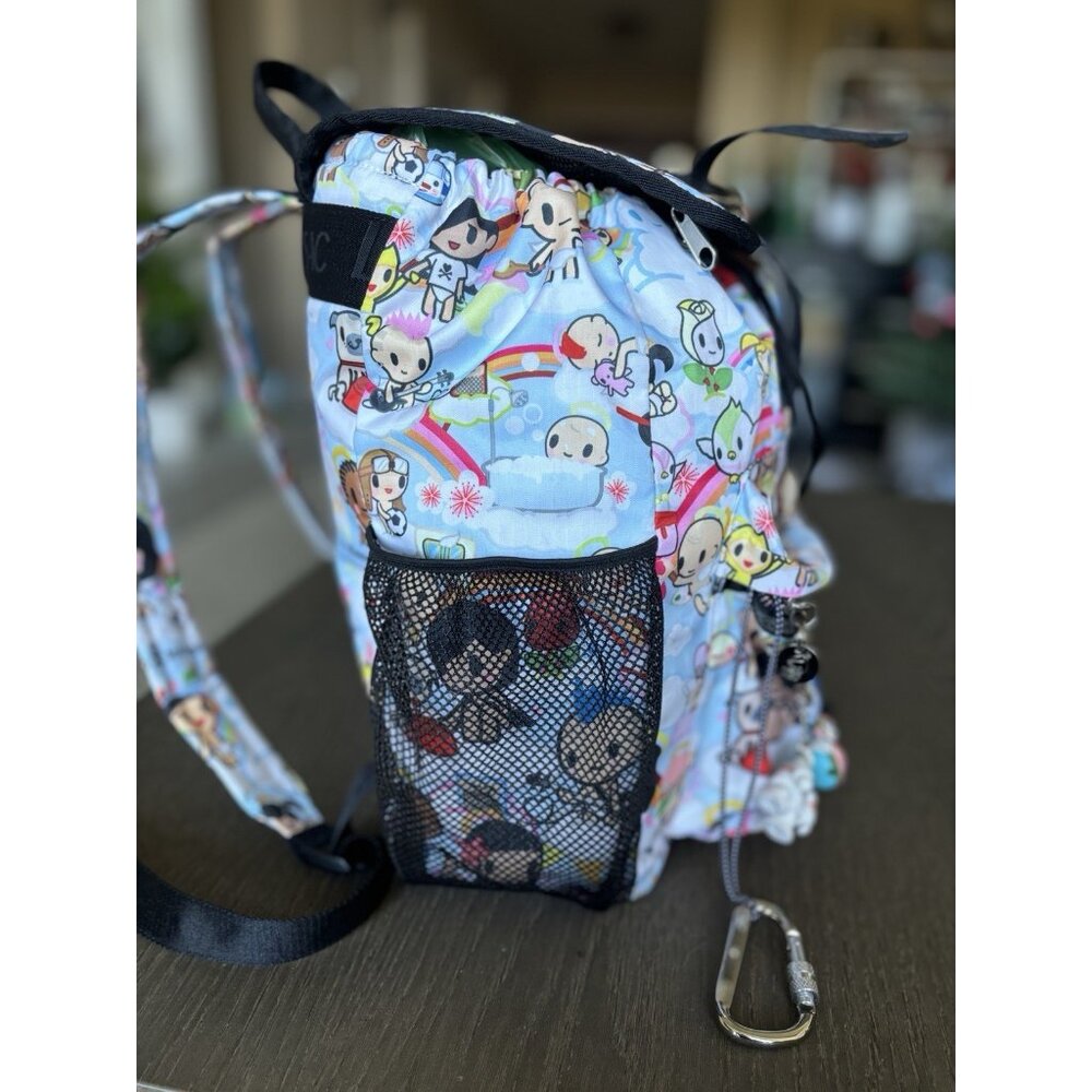 Lesportsac Tokidoki Collaboration Rucksack Backpack W Charm - Picture 5 of 16
